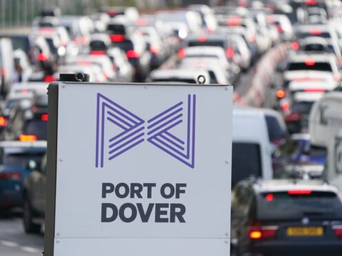 There are concerns the scheme will cause long queues for ferry traffic sailing from Dover (Gareth Fuller/PA)