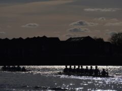 High levels of E.coli were found in the water ahead of the Boat Race in March (Joe Giddens/PA)