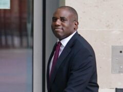 David Lammy has said Labour would seek to work with whoever is in the White House (Jordan Pettitt/PA)
