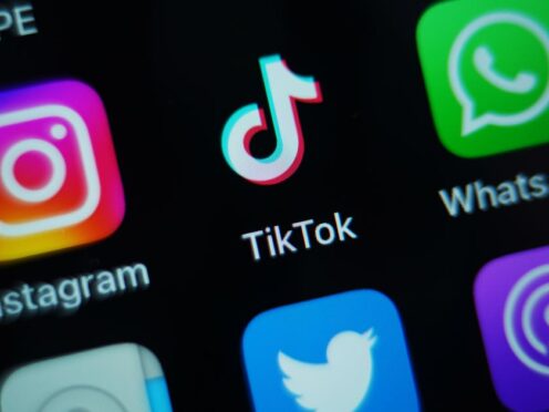 TikTok already requires content created using its own TikTok AI effects to be labelled (PA)