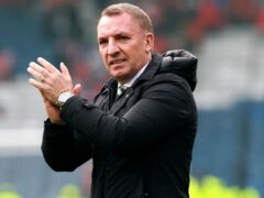 The Celtic manager denied showing any disrespect (Steve Welsh/PA)