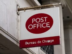 A Post Office sign (PA)