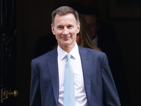 Jeremy Hunt has previously floated further cuts to national insurance before an upcoming election (James Manning/PA)