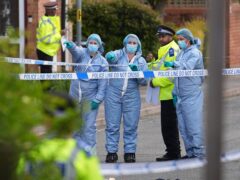 A 14-year-old boy was killed and four other people seriously wounded in a sword attack in east London on Tuesday (Jordan Pettitt/PA)