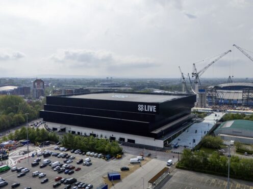 A view of the Co-op Live arena in Manchester (Peter Byrne/PA)