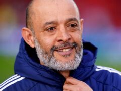 Nuno Espirito Santo’s side are hoping to secure Premier League safety this weekend (Mike Egertyon/PA).