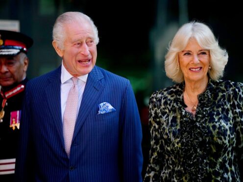 The King and Queen will visit the RHS Chelsea Flower Show next week (Victoria Jones/PA)