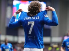 Fabio Silva celebrates scoring the equaliser (Andrew Milligan/PA)