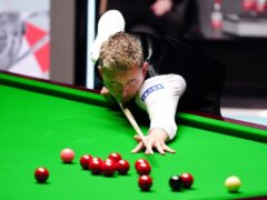 Kyren Wilson beat Jak Jones to clinch the world snooker title in Sheffield (Mike Egerton/PA)