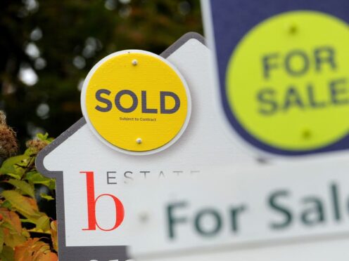 Many existing homeowners delayed moving decisions in the second half of last year (Andrew Matthews/PA)