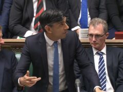 Prime Minister Rishi Sunak was under fire at PMQs (House of Commons/UK Parliament/PA)