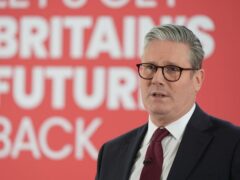 Labour Party leader Sir Keir Starmer speaking during a visit to Dover (Gareth Fuller/PA)