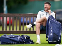 James Anderson is retiring from Tests (Martin Rickett/PA)