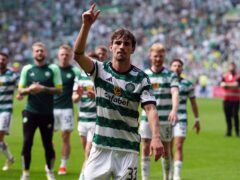 Matt O’Riley is Celtic’s player of the year (Andrew Milligan/PA)