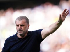 Ange Postecoglou insists an obsession with London rivals will not be beneficial to Spurs (John Walton/PA)