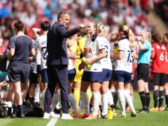 Spurs manager Robert Vilahamn saw his side lost the FA Cup final on Sunday (John Walton/PA)