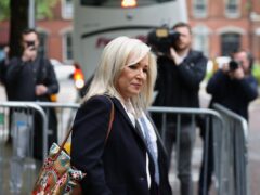 First Minister of Northern Ireland Michelle O’Neill leaves the Clayton Hotel in Belfast after giving evidence to the UK Covid-19 Inquiry (Liam McBurney/PA)