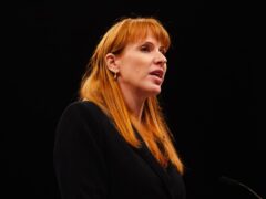 Deputy Labour Angela Rayner speaks during her visit to the Backstage Centre, Purfleet, for the launch of Labour’s doorstep offer to voters ahead of the general election (Victoria Jones/PA)