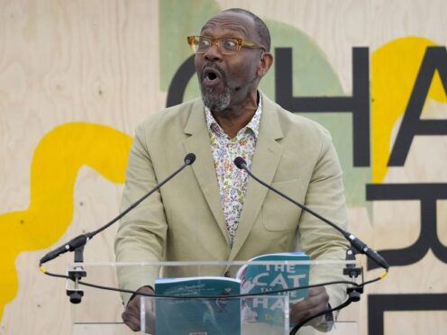 Comedian Sir Lenny Henry has thanked the two teachers who inspired him to become a children’s author and said it was never too late to get an education (Kirsty Wigglesworth/PA)