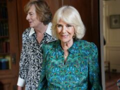 Camilla appears briefly in the new season of The Queen’s Reading Room podcast (Arthur Edwards/The Sun/PA)