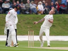 Ben Stokes returned to bowling for Durham against Lancashire (Tim Markland/PA)