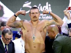 Oleksandr Usyk will be giving away almost three stones to Tyson Fury (Nick Potts/PA)