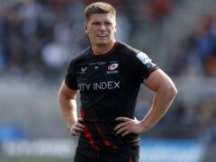 Owen Farrell leaves Saracens at the end of the season (Nigel French/PA)
