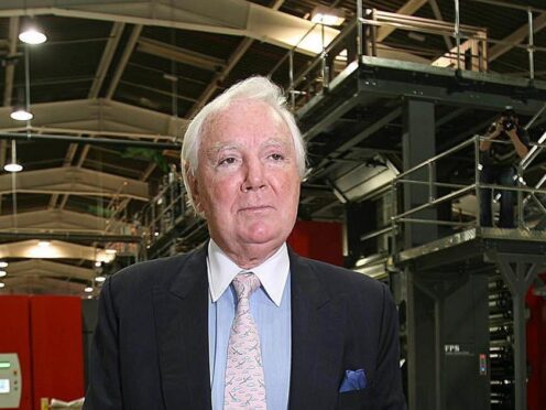 Tony O’Reilly has died at the age of 88 (Julien Behal/PA)