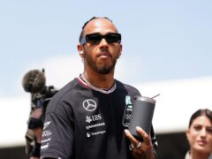 Lewis Hamilton made up two places from his grid slot of eighth (David Davies/PA)