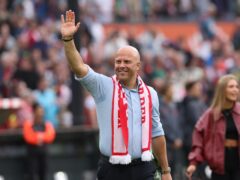 Feyenoord’s Arne Slot is Liverpool’s new head coach, replacing Jurgen Klopp (PA)