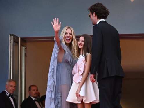Sienna Miller and her daughter Marlowe Ottoline Layng Sturridge have both taken to the red carpet at the Cannes Film Festival (Doug Peters/PA)