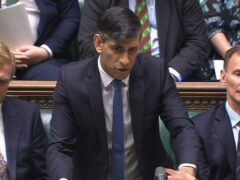 Prime Minister Rishi Sunak has said inflation figures are evidence that the Conservatives should ‘stick to the plan’ as opposition MPs claimed the country is ‘waiting for a Labour Government’ (House of Commons/UK Parliament/PA)