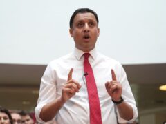Anas Sarwar was asked about Labour’s real living wage proposals (Andrew Milligan/PA)