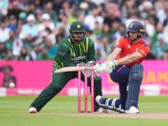 England’s Jos Buttler hit 84 against Pakistan (Bradley Collyer/PA)