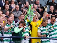 Celtic won the Scottish Cup (Jane Barlow/PA)
