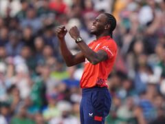 Jofra Archer was making his England comeback after injury (Bradley Collyer/PA)