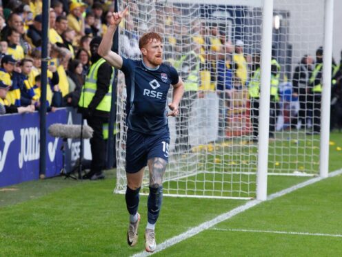 Ross County’s Simon Murray scores first of double against Raith Rovers (Steve Welsh/PA)