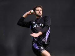 Mark Wood and his England team-mates have endured weather-affected T20 World Cup preparations (Bradley Collyer/PA)