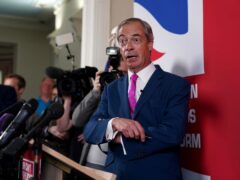 Nigel Farage is Reform UK’s honorary president (Gareth Fuller/PA)