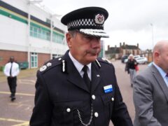 Suspended chief constable Nick Adderley (Jacob King/PA)