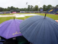England’s third T20 international against Pakistan in Cardiff was abandoned without a ball being bowled (Nick Potts/PA)