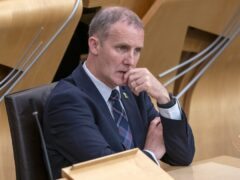 Michael Matheson has been suspended from Holyrood after trying to use the public purse to pay a £11,000 roaming charges bill (PA)