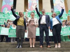 The Green Party has launched its General Election campaign (Jonathan Brady/PA)