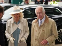 The King and Queen attend the Derby Festival at Epsom (Aaron Chown/PA)