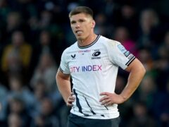 Owen Farrell’s final Saracens appearance ended in defeat (Joe Giddens/PA).