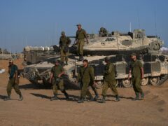 Israeli soldiers (AP Photo/Tsafrir Abayov)