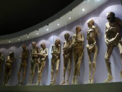 FILE – Mummies are displayed in the Mummy Museum in Guanajuato, Mexico (Daniel Jayo/AP)