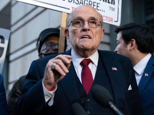 Rudy Giuliani final defendant served of 18 accused in Arizona fake electors case(Jose Luis Magana/AP)