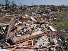 Tornado aftermath in Greenfield, Iowa. (Charlie Neibergall/AP)