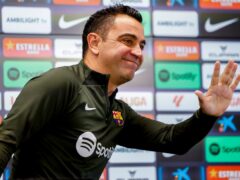 Xavi has warned his successor at Barcelona will have to be prepared to “suffer” (Joan Monfort/AP)